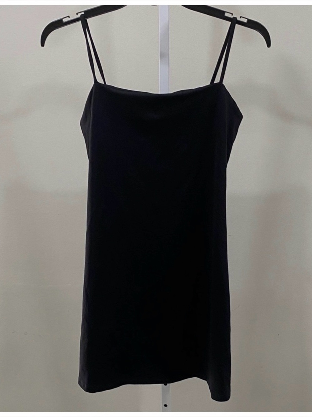 NWOT size small Susana Monaco Black Mini Slip Dress